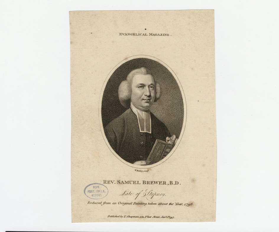 Portrait of S. Brewer