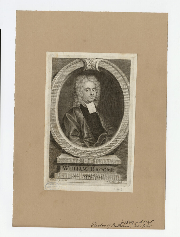 Portrait of Revd Dr W. Broome