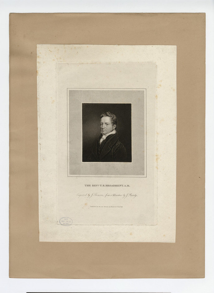 Portrait of T. B. Broadbent