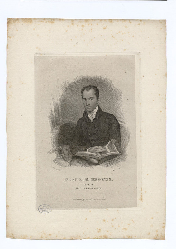 Portrait of T.B Browne