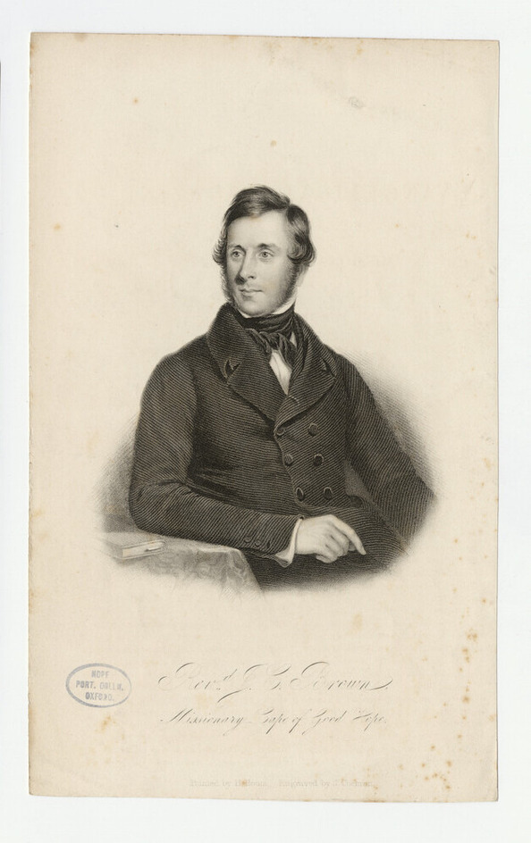 Portrait of J. C. Brown