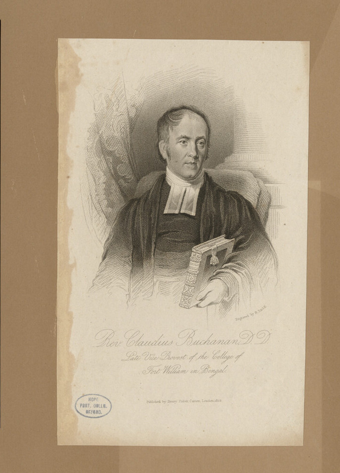 Portrait of Claudius Buchanan