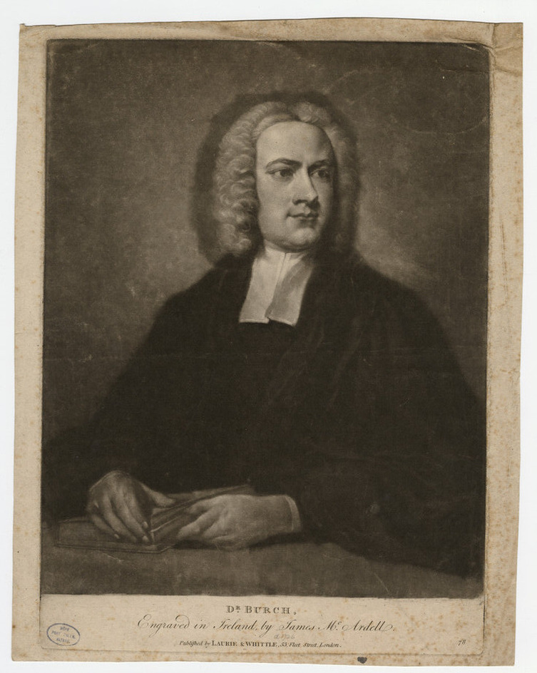 Portrait of Dr Burch