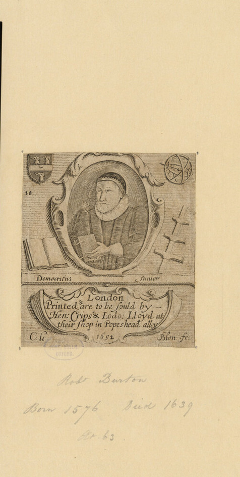 Portrait of R Burton