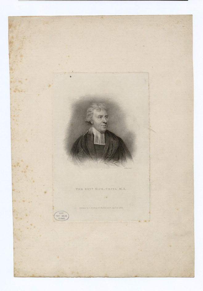Portrait of Rev.R. Cecil
