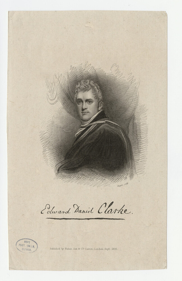 Portrait of E. D. Clarke