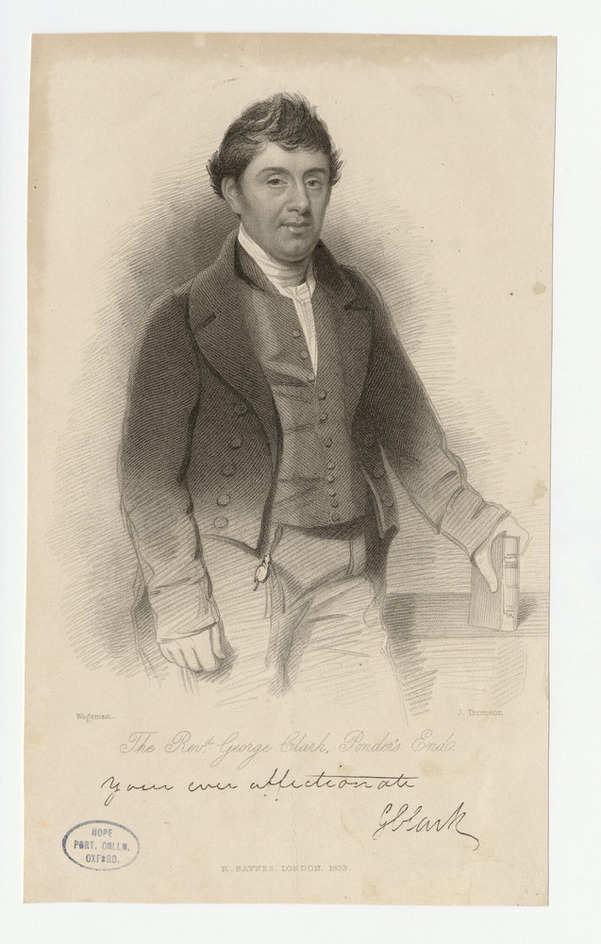 Portrait of G. Clark