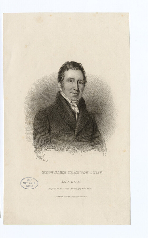 Portrait of J. Clayton