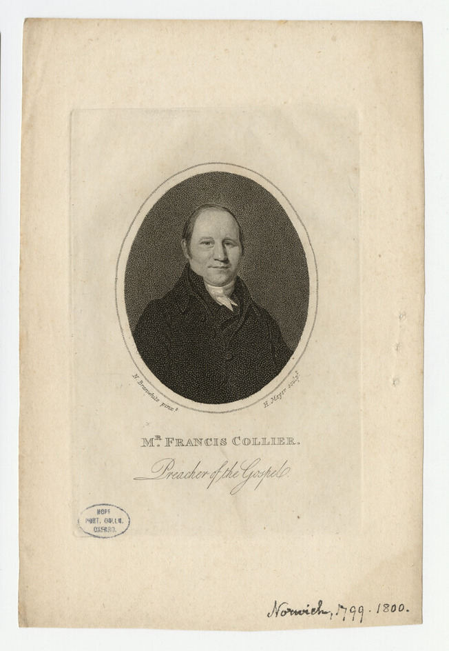 Portrait of Francis Collier