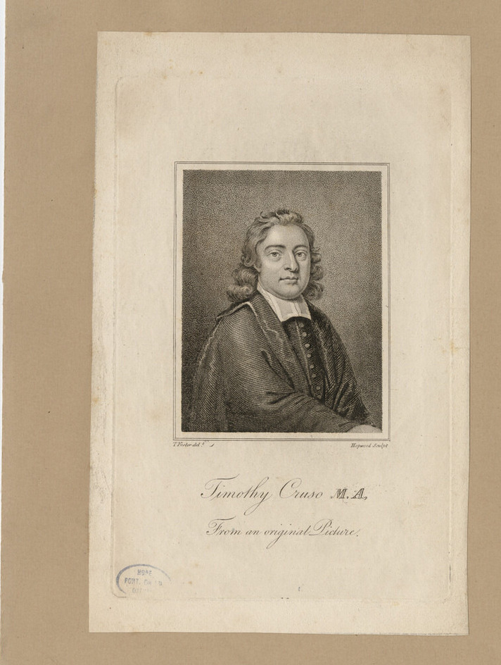 Portrait of T Cruso