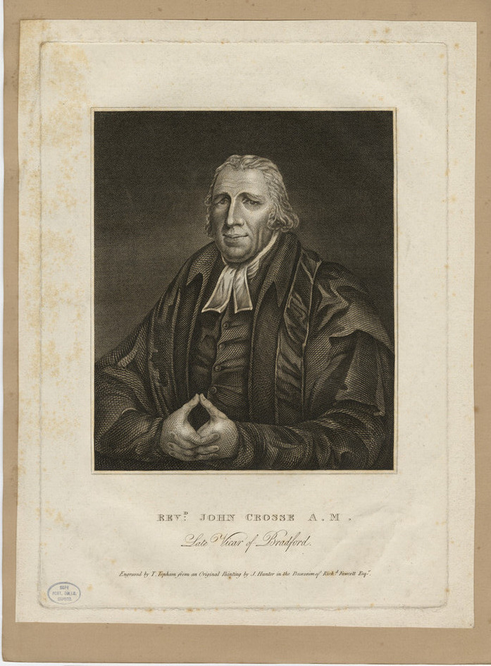 Portrait of Revd John Crosse