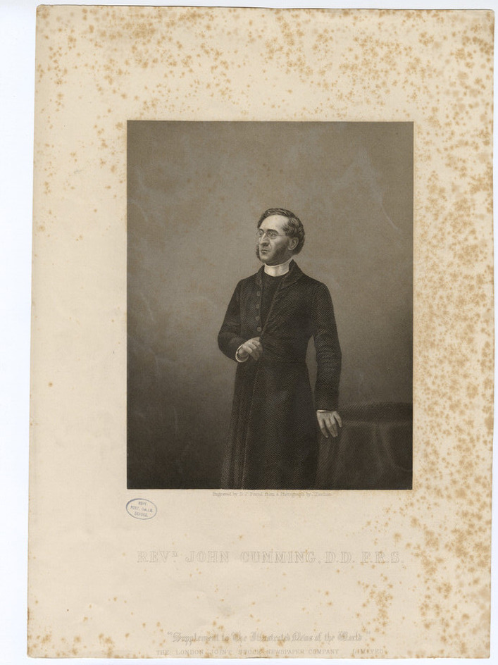 Portrait of Dr J Cumming