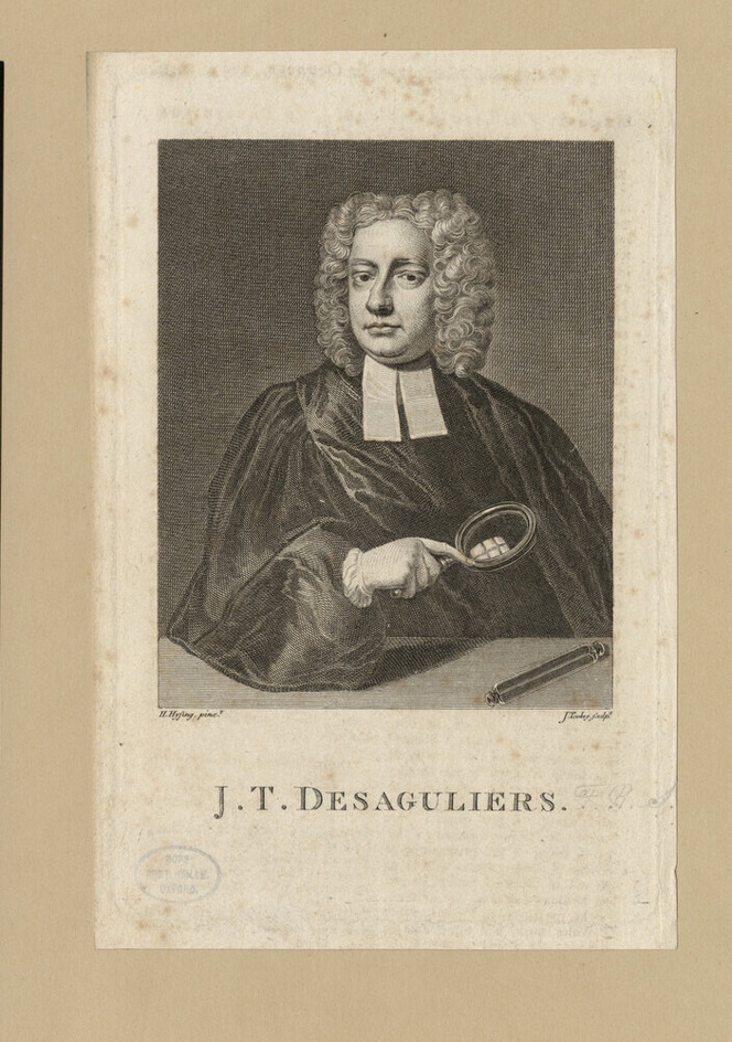 Portrait of J. T. Desaguliers