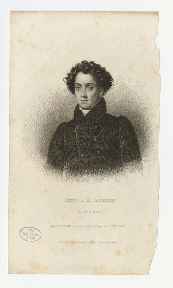 Portrait of J. P. Dobson