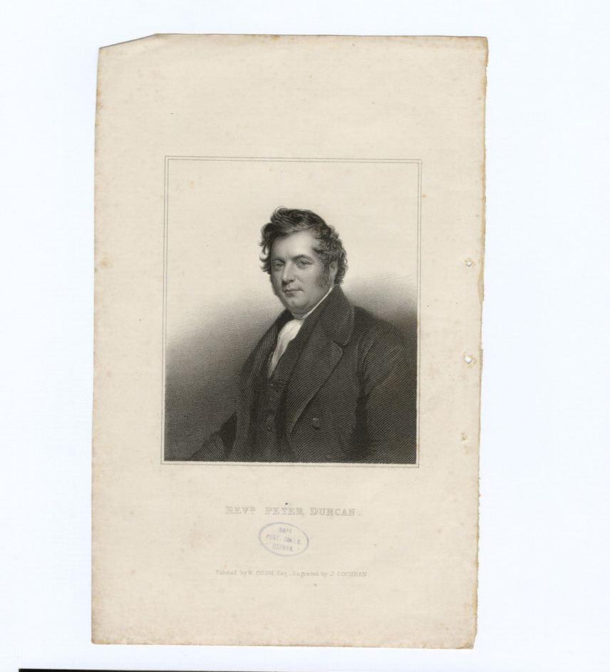 Portrait of P. Duncan