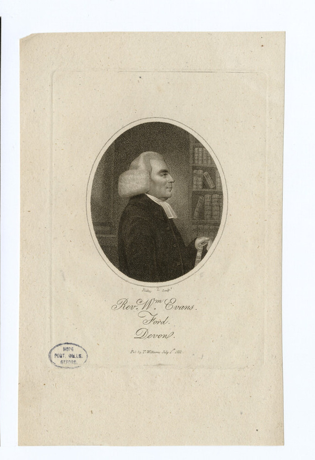 Portrait of W Evans