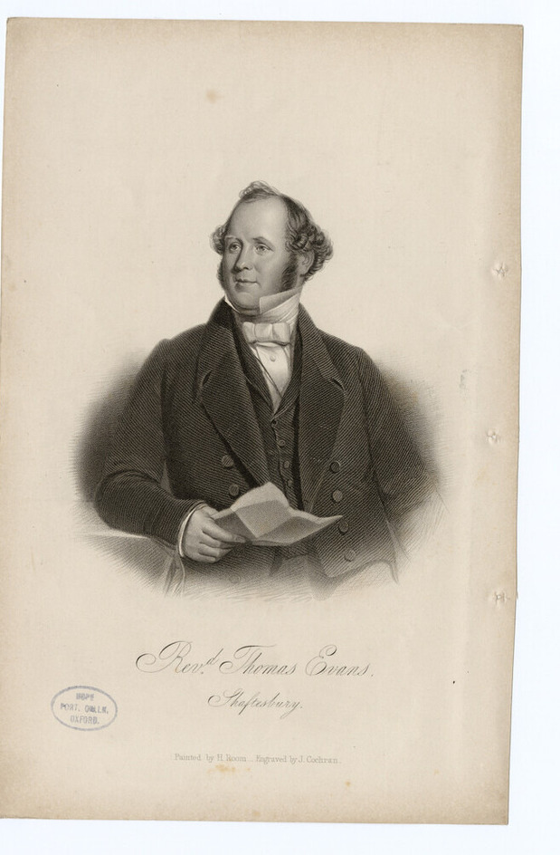 Portrait of T. Evans