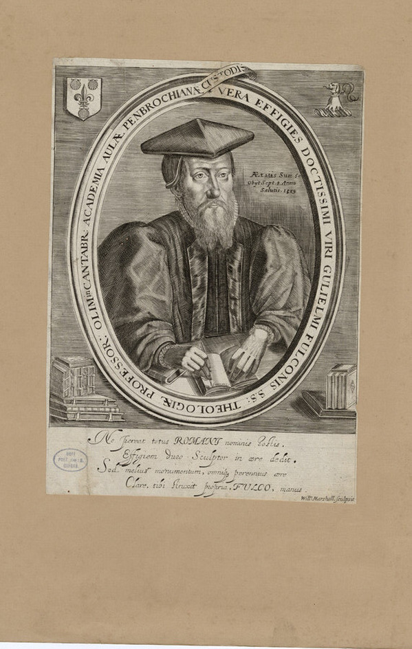 Portrait of Revd Dr W Fulco