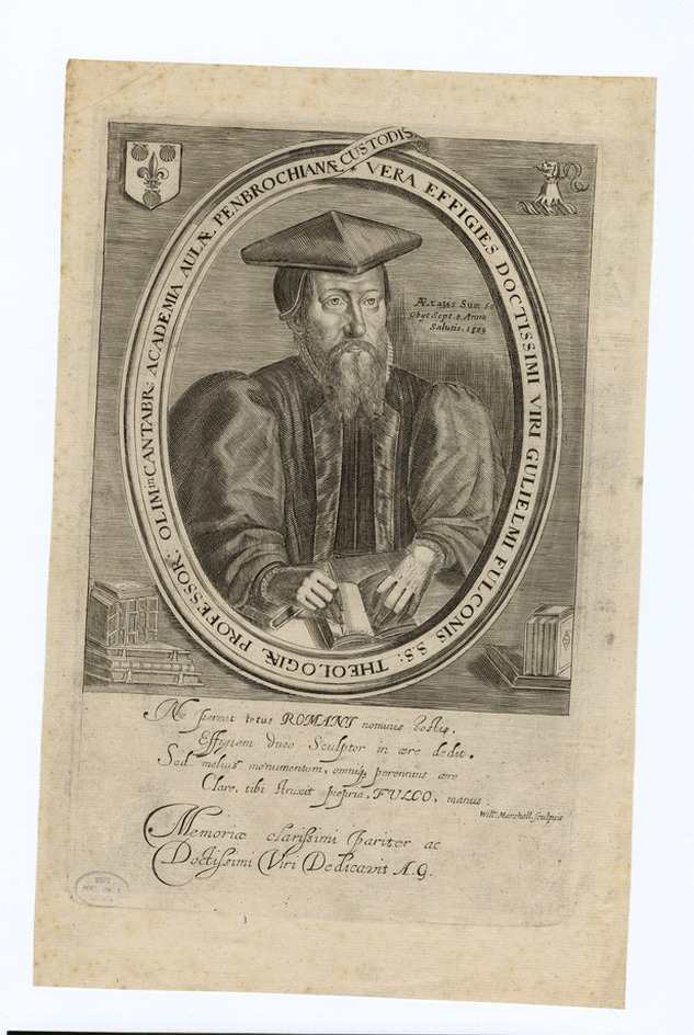 Portrait of Revd Dr W Fulco