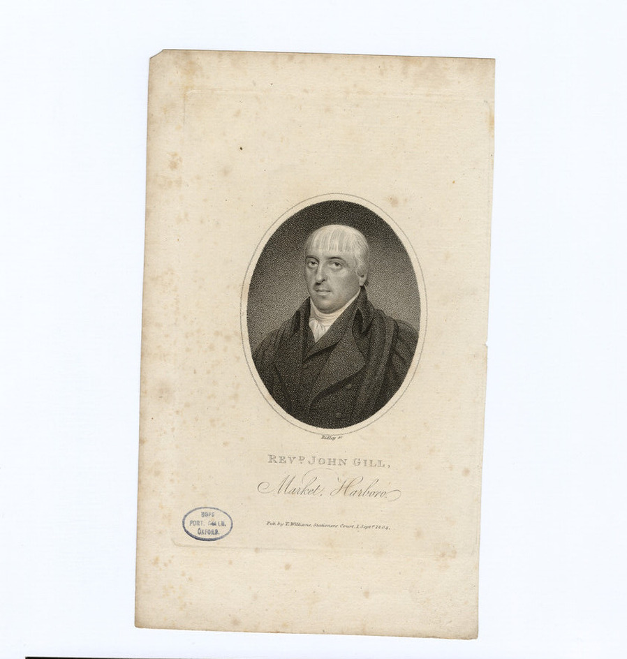 Portrait of J. Gill