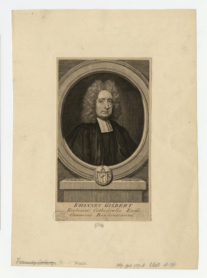 Portrait of Revd J. Gilbert