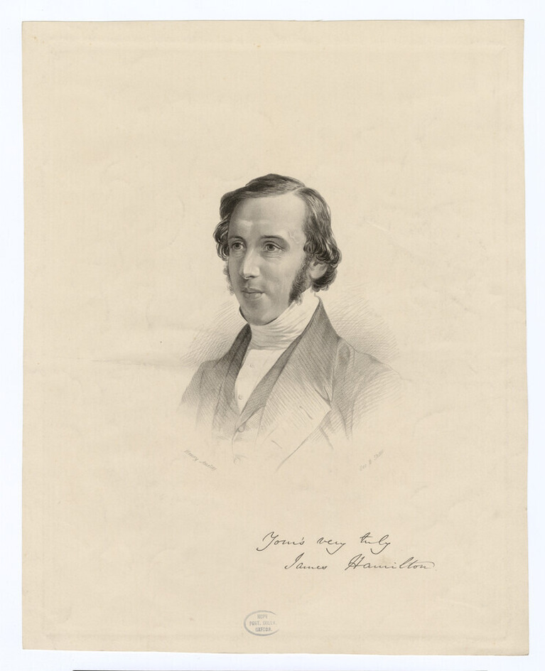 Portrait of J. Hamilton