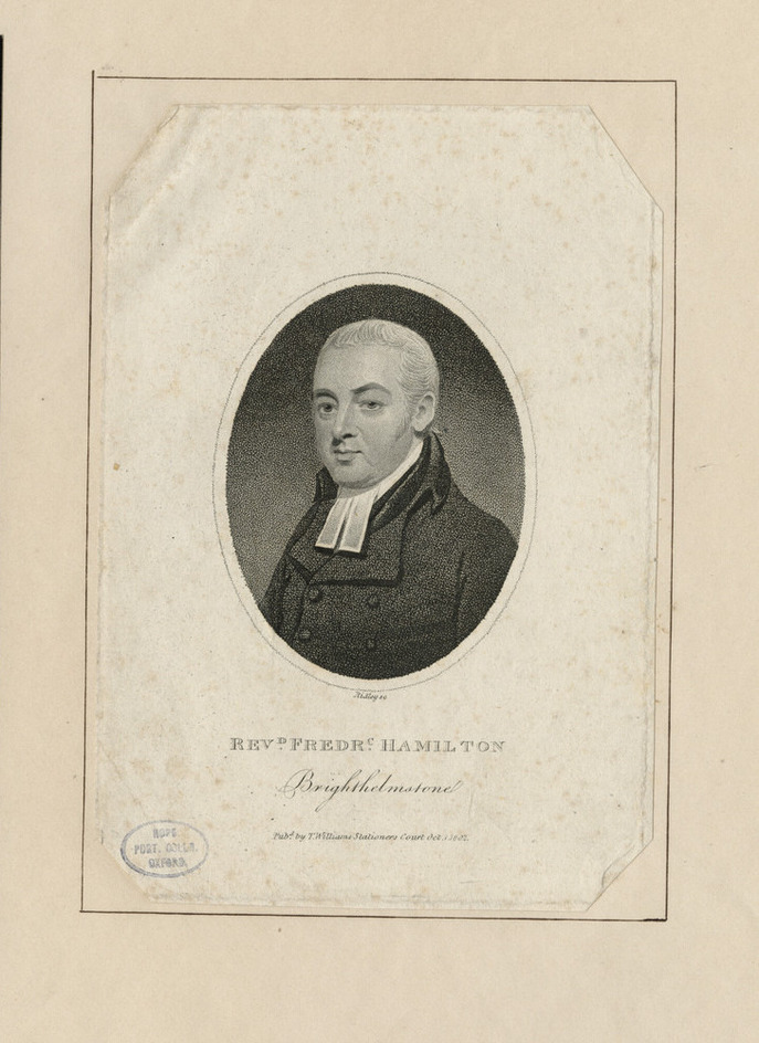 Portrait of F. Hamilton
