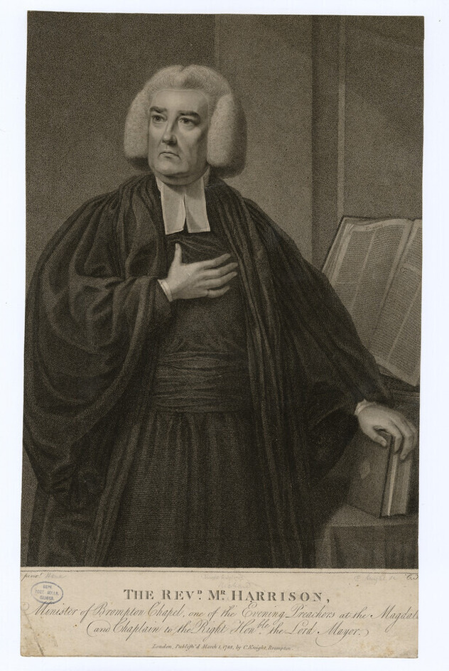 Portrait of Revd R Harrison