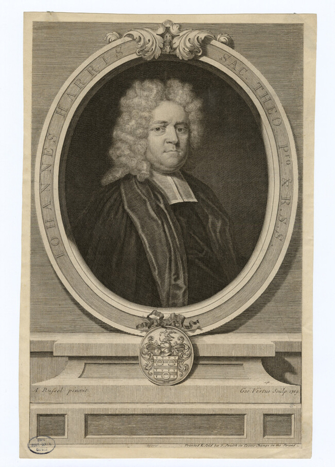 Portrait of Revd DR J Harris
