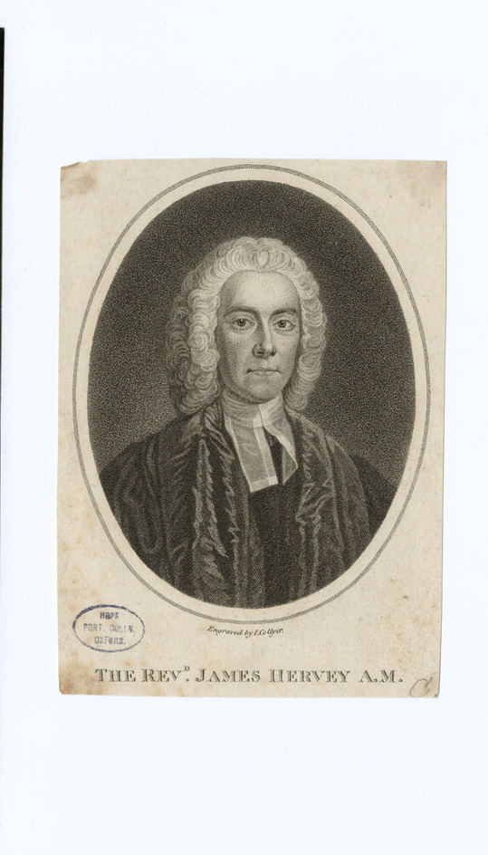 Portrait of Revd J. Hervey