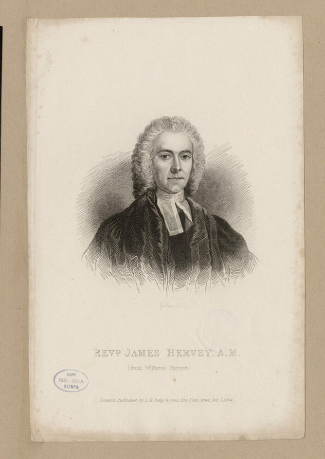 Portrait of Revd J. Hervey