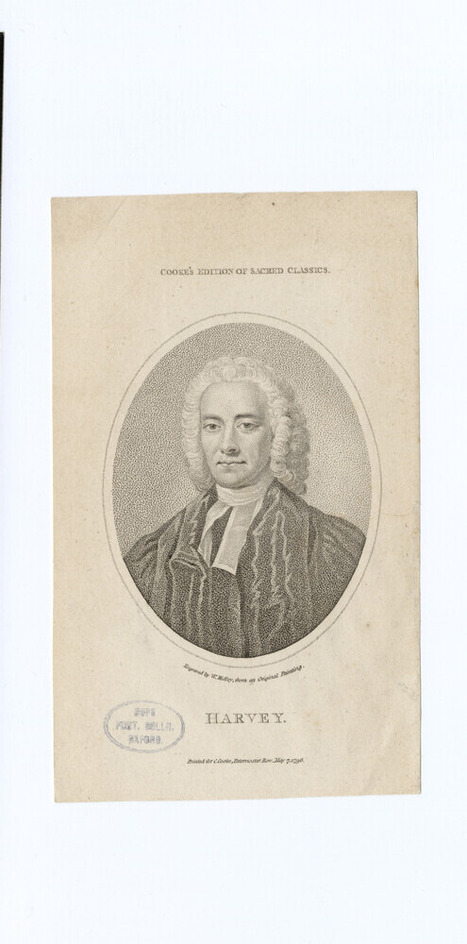 Portrait of Revd J Hervey