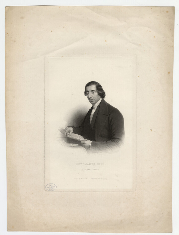 Portrait of J. Hill