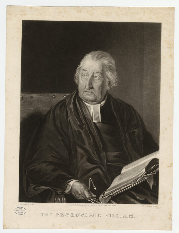 Portrait of Revd R. Hill
