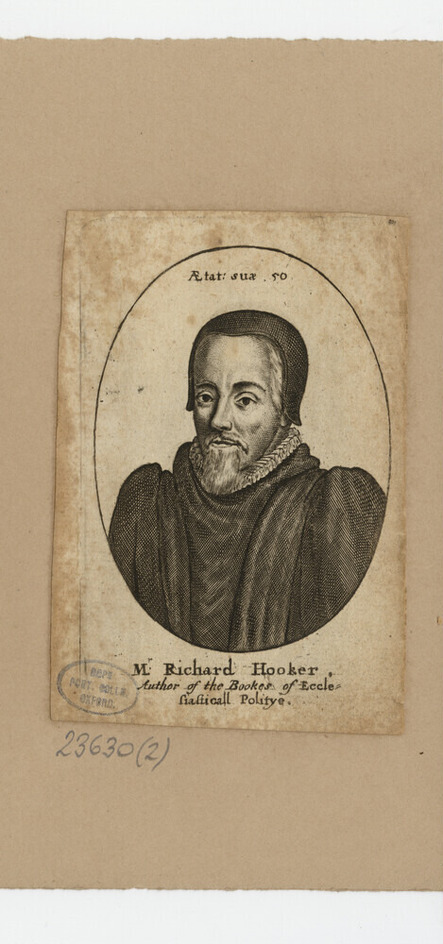 Portrait of Revd Dr R. Hooker