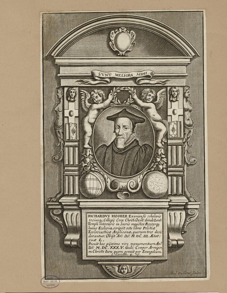 Portrait of Revd Dr R. Hooker