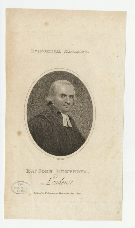 Portrait of J. Humphrys