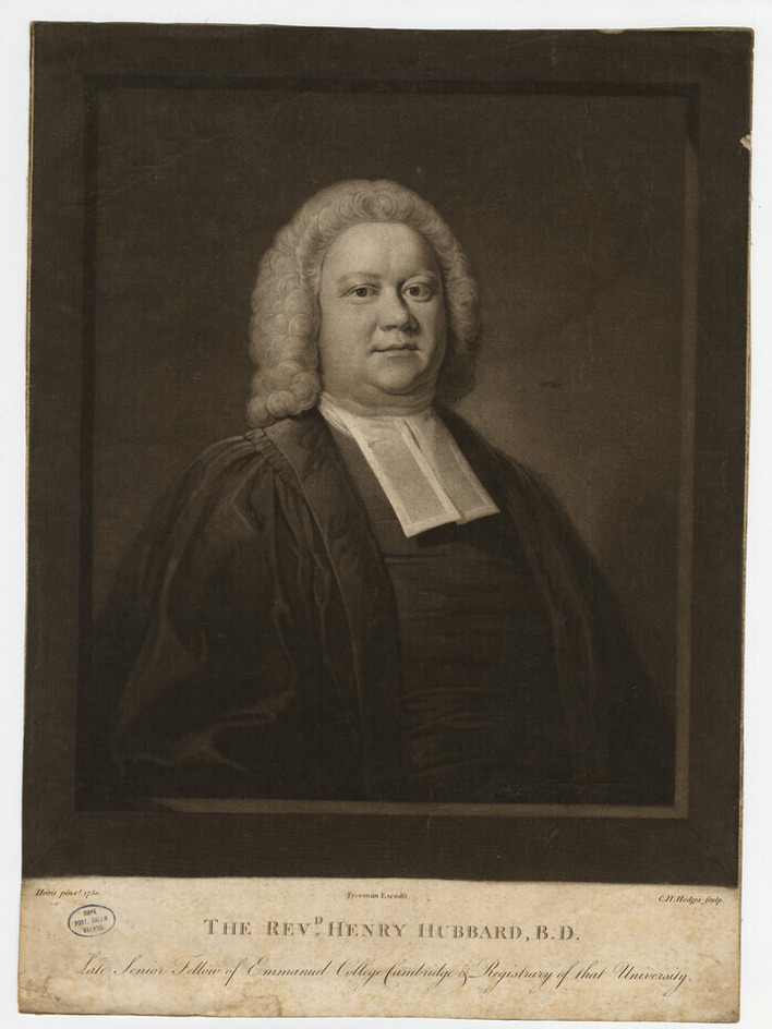 Portrait of H. Hubbard