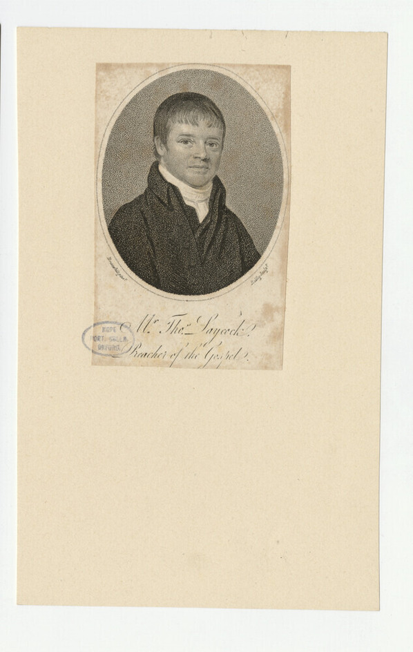 Portrait of T. Laycock