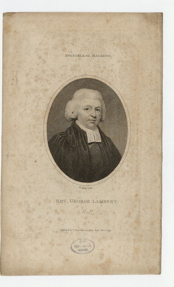 Portrait of G. Lambert