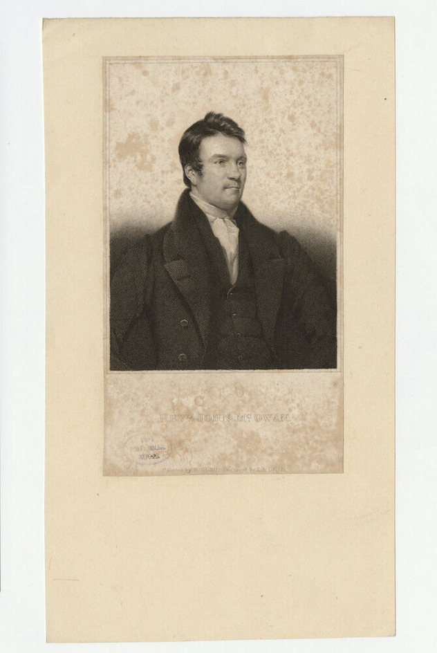 Portrait of J. McOwan