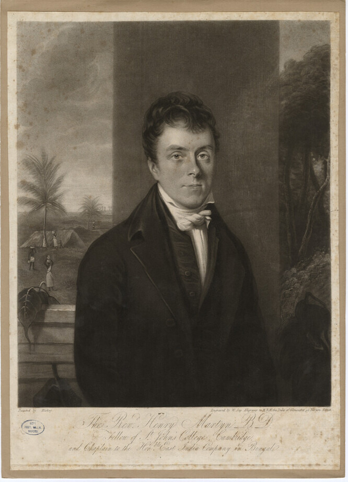 Portrait of Revd H. Martyn