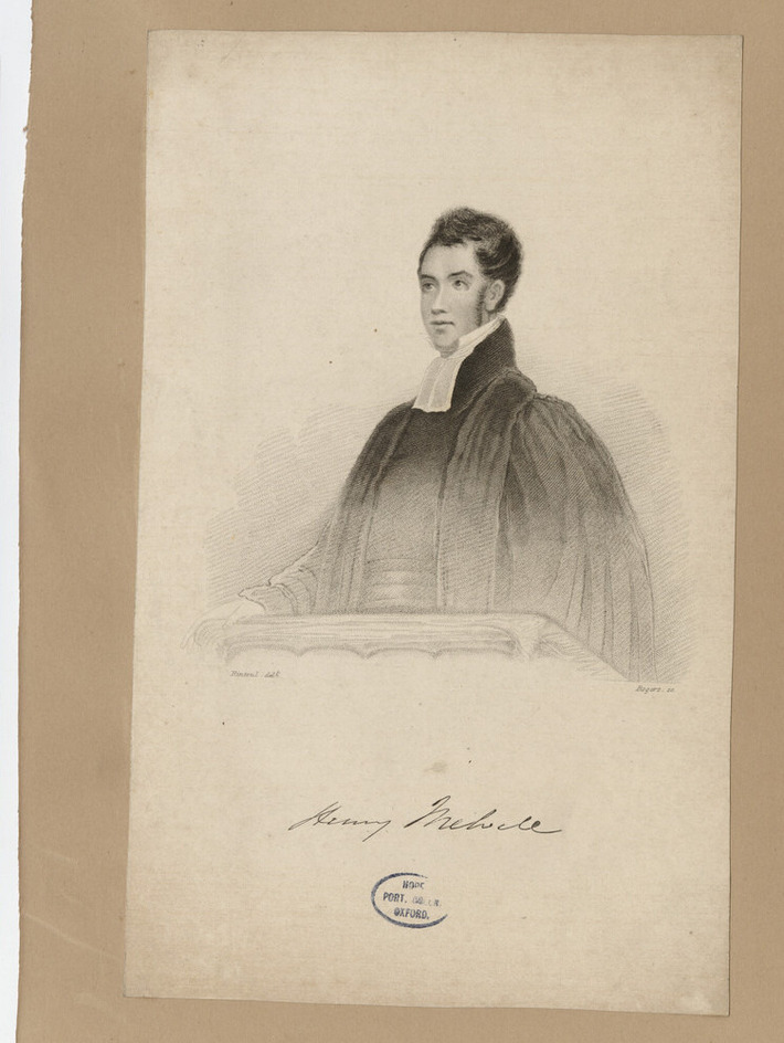 Portrait of H. Melvill