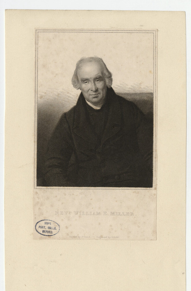 Portrait of Reverend William E. Miller