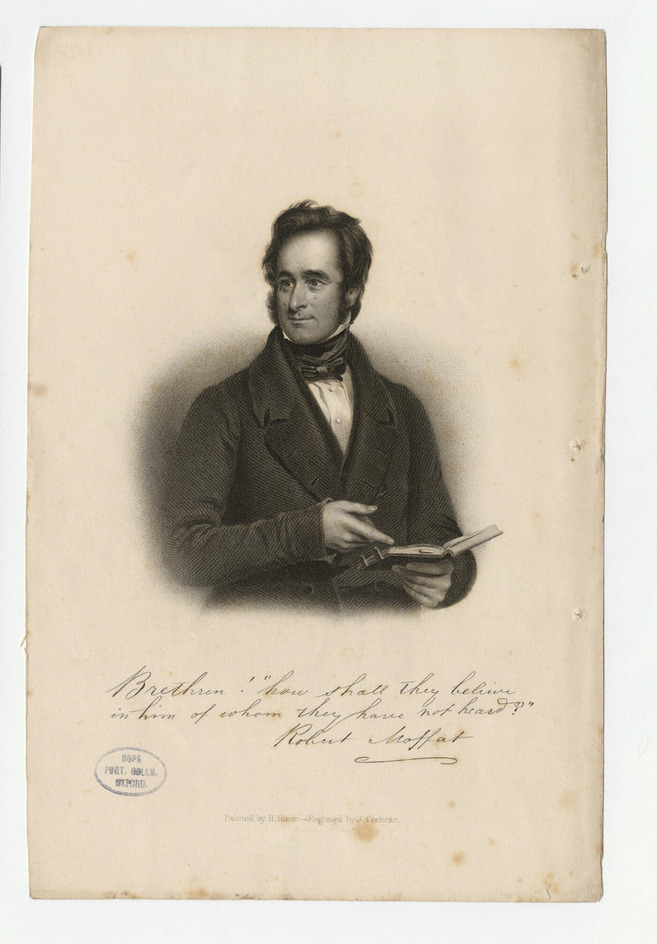 Portrait of R. Moffat