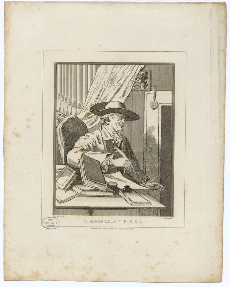 Portrait of T. Morell