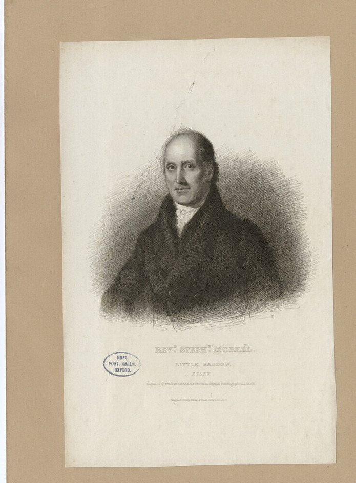 Portrait of T. Morrell