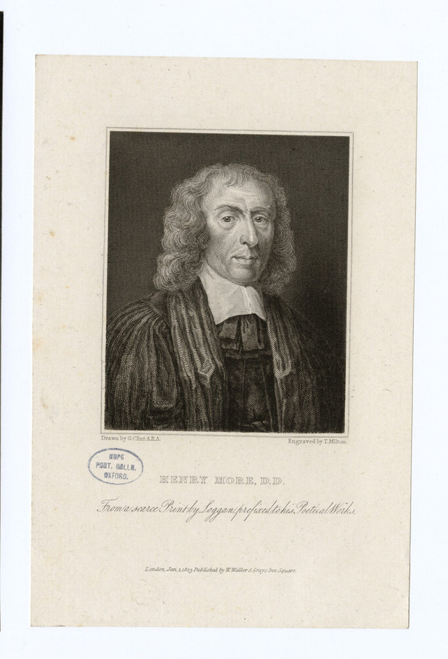 Portrait of Revd Dr H. More