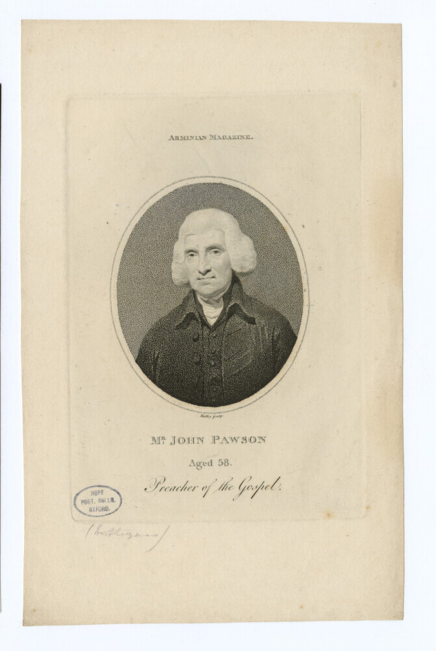 Portrait of J. Pawson