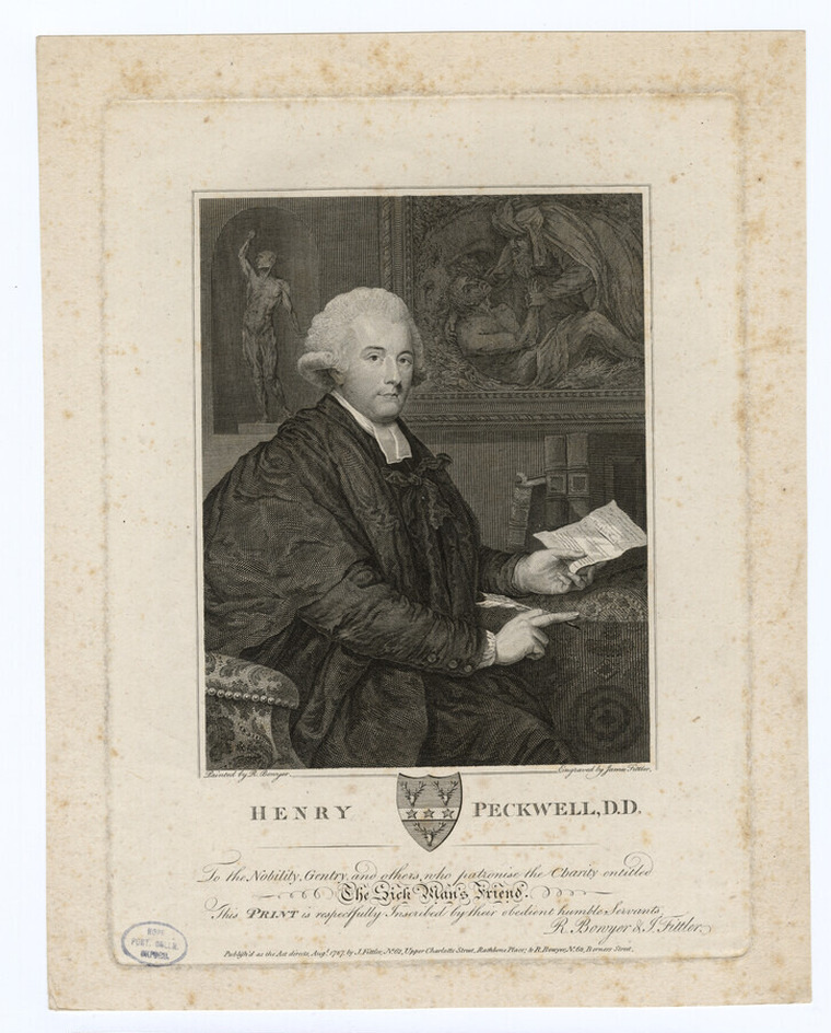 Portrait of Revd Dr H. Peckwell
